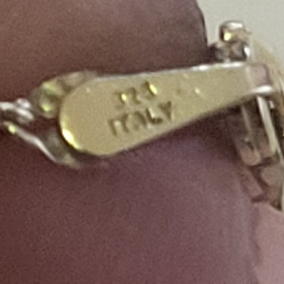 Elegant Gold On .925 Silver Necklace - Picture 4 of 6